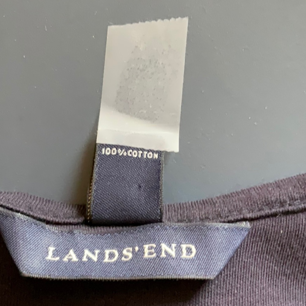 Land's End, NWOT - Women's Black Cotton Sleeveless Top, 3X - Picture 5 of 8